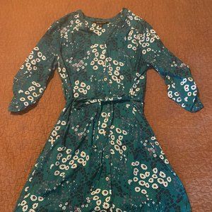 41 Hawthorne Green Floral Shirt Dress